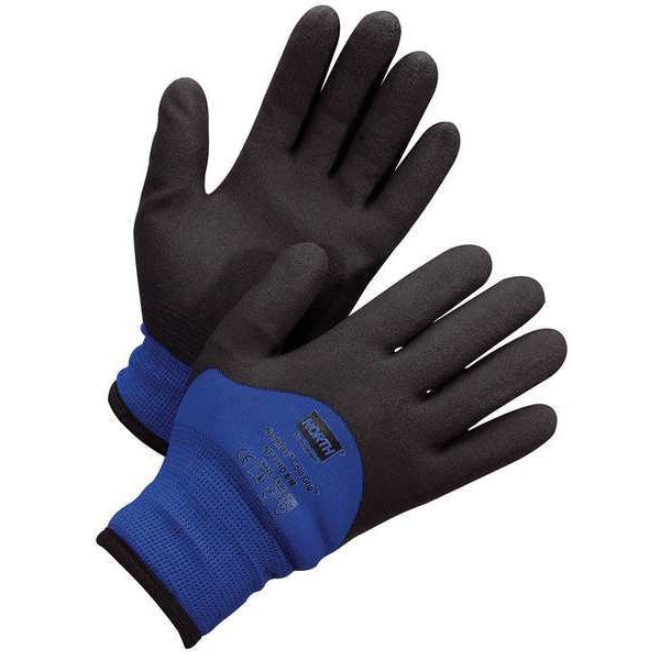 Cut Resistant Coated Gloves, 2 Cut Level, PVC, L, 1 PR