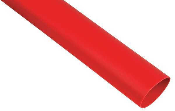 Shrink Tubing, 0.8in ID, Black, 4ft, PK20