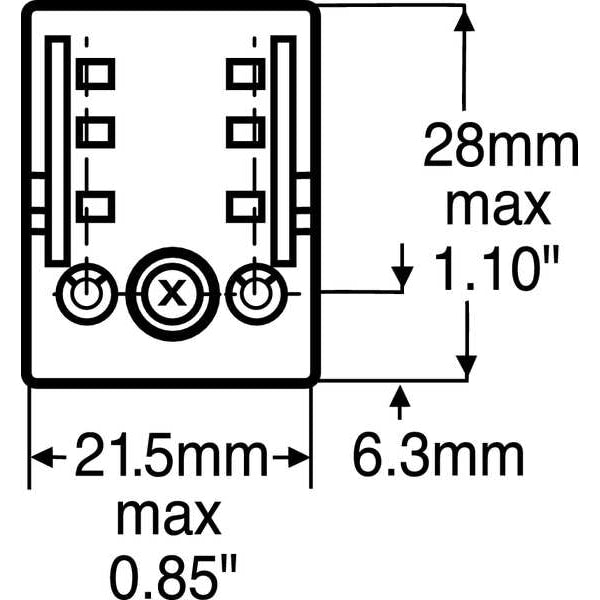 Time Delay Relay, 24VAC, 5A, DPDT