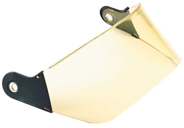 Fire and Rescue Visor, Tuffshield, Clr, 4in