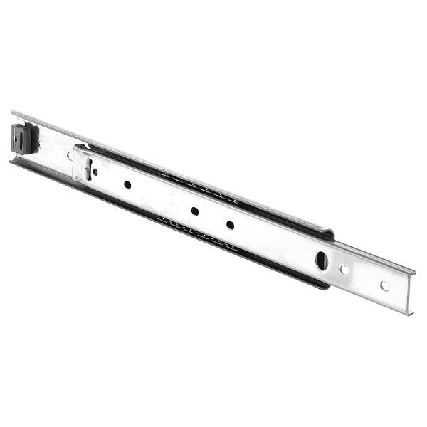 Drawer Slide, Side/Hard Mount, 3/4 Ext., Conv., PK2, 1/2