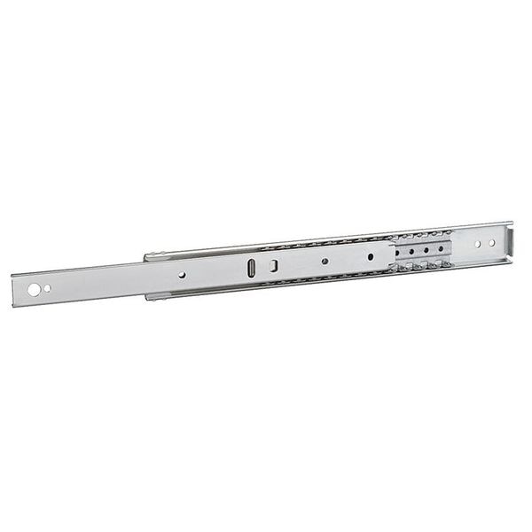 Drawer Slide, Side Mount, 3/4 Ext., Soft Close, PK2, 1/2