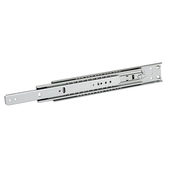 Drawer Slide, Bracket/Hard Mount, 3/4 Ext., PK2, 1/2