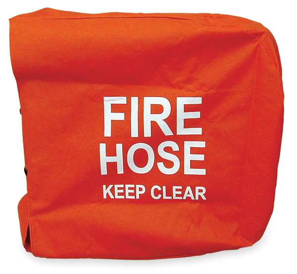 Fire Hose Cover, 18 In.L, 18 In.W, Red