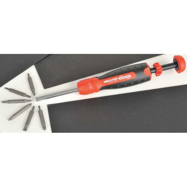 Phillips, Robertson Square Recess, Slotted, Torx(R) Bit 8 1/2 in, Drive Size: 1/4 in