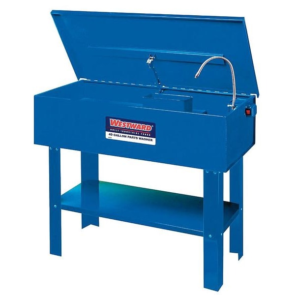 Parts Washer, 40 Gal, L 41 45/64 In