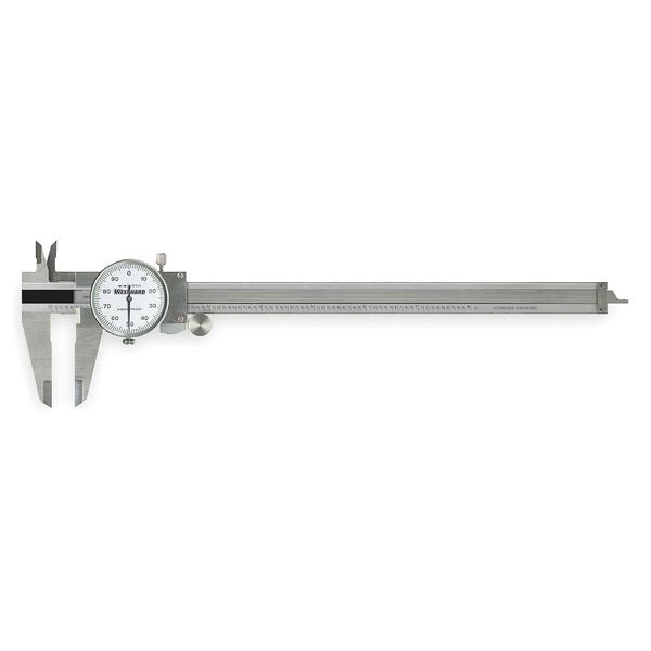 Caliper, Dial, 0-8 In