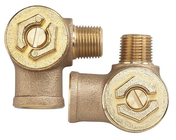 Concealed Angled Check Stop for Any Shower Valve Without Check Stops