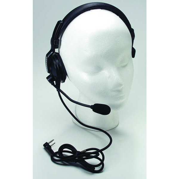 Headset, Over the Head, On Ear, Black