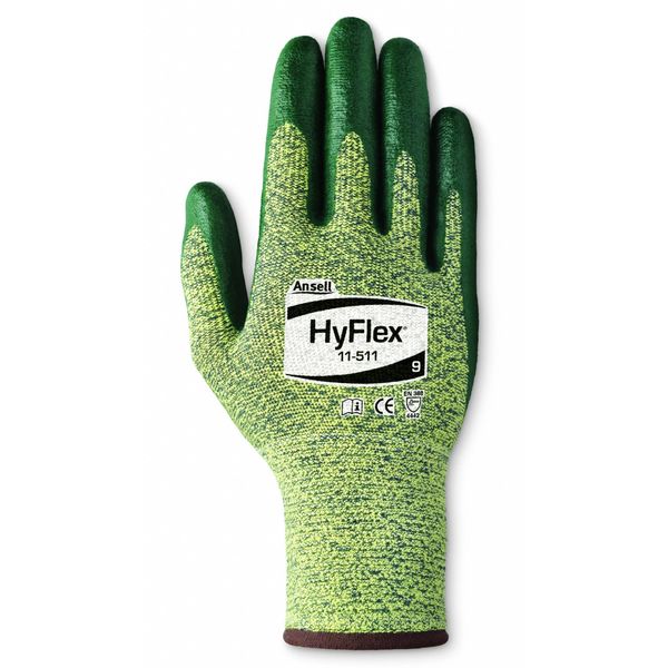 Cut Resistant Coated Gloves, A5 Cut Level, Nitrile, XL, 1 PR