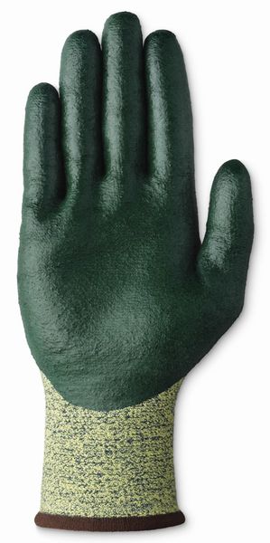 Cut Resistant Coated Gloves, A5 Cut Level, Nitrile, S, 1 PR