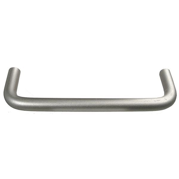 Pull Handle, Matte, 3-1/2 In. H, Matte, Threaded Holes