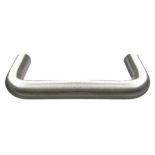 Pull Handle, 6-19/64 In. H, Matte, Threaded Holes
