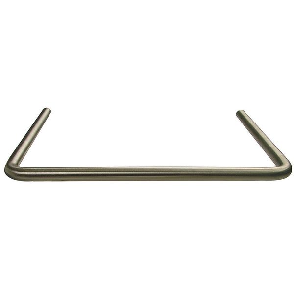 Pull Handle, Natural, 3 In. H, Natural, Threaded Holes