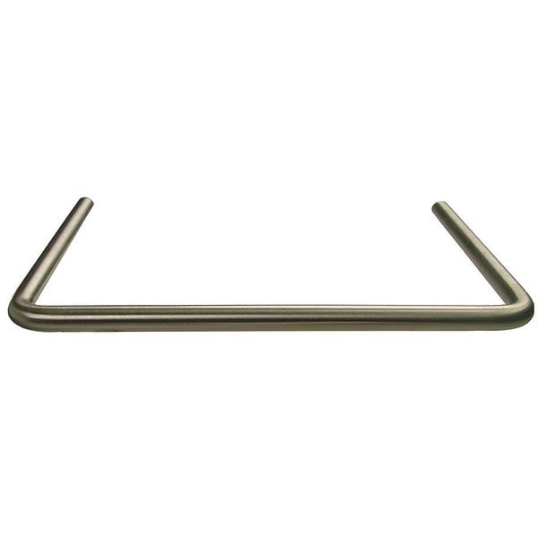 Pull Handle, Natural, 5 In. H, Natural, Threaded Holes