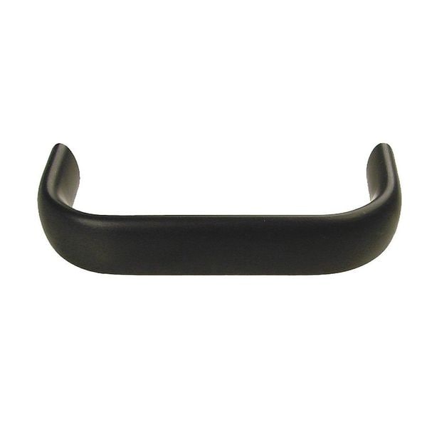 Pull Handle, Aluminum, 4 In. H, Powder Coated, Threaded Holes