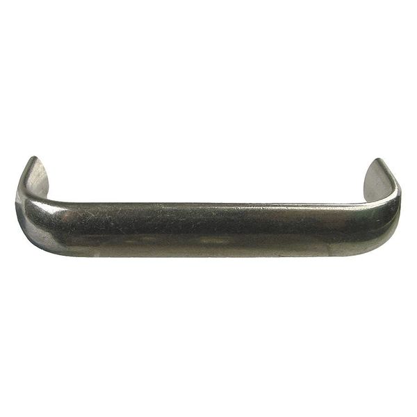Pull Handle, Aluminum, 6 In. H, Matte, Threaded Holes