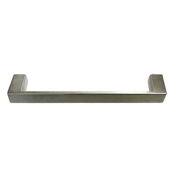 Pull Handle, Cast Zinc, Chrome, Threaded Holes