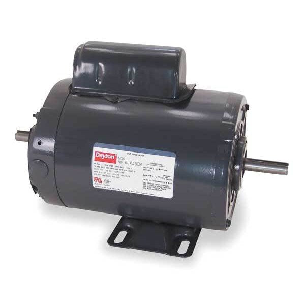 Tool Motor, 2-Shaft, 1 HP, 1725 RPM, 115/230