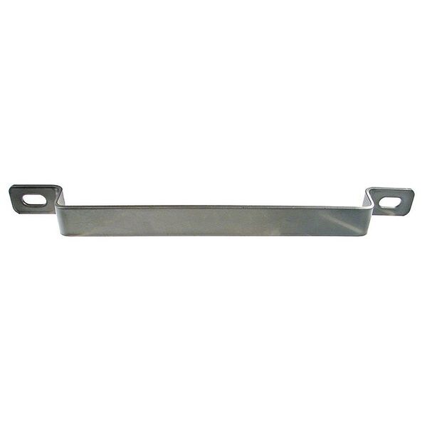 Pull Handle, Steel, Polished Zinc, Unth. Through Holes