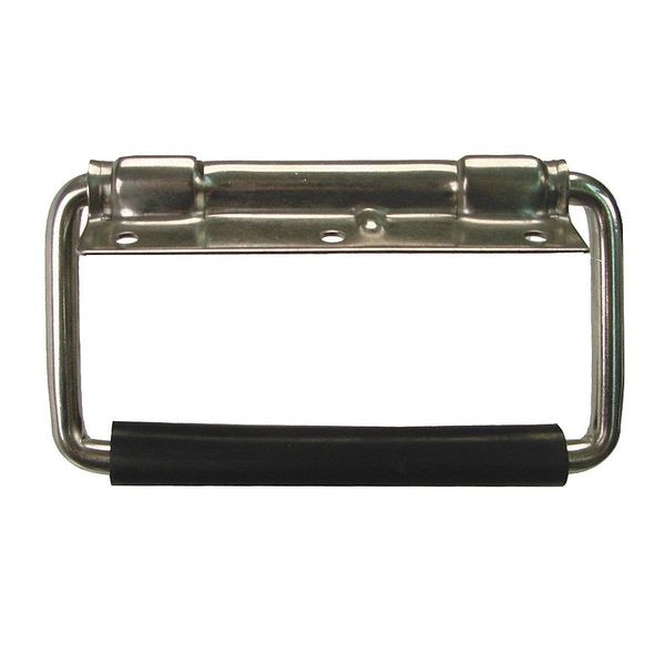 Folding Pull Handle, Stainless Steel, Unth. Through Holes