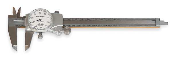 Dial Caliper, 0-6 In
