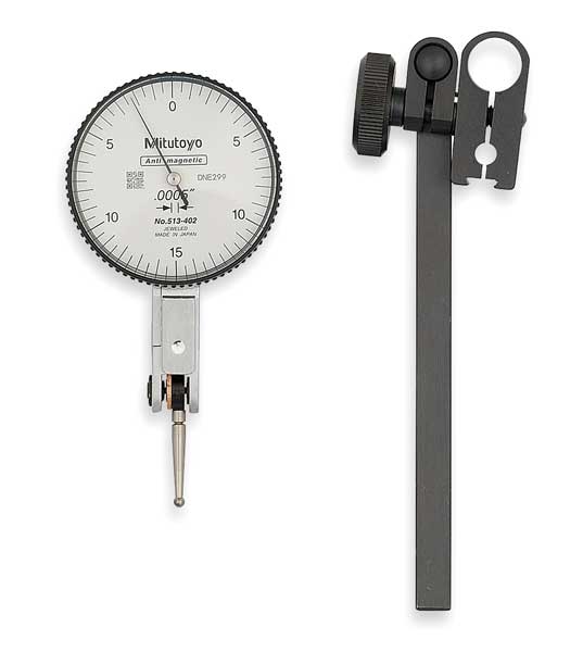 Dial Test Indicator Set, Hori, 0to0.030 In