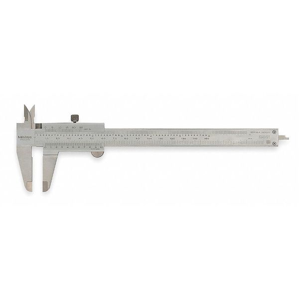 Vernier Caliper, 0-6 In, 1.58 In D