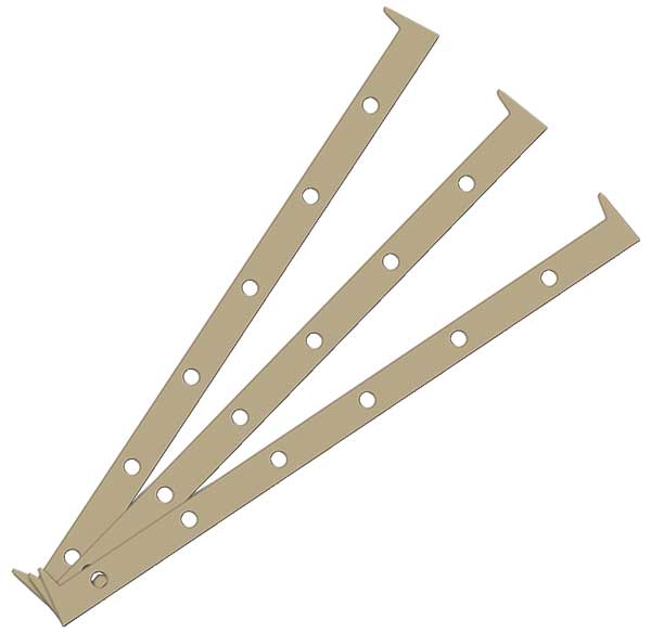 Shim Set, Stainless Steel, For 4LCF6, PK3