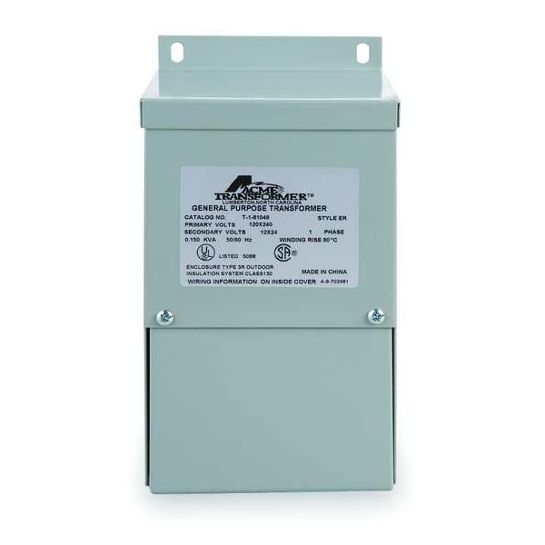 Transformer, 240/480VAC, 24/48VAC, 250VA