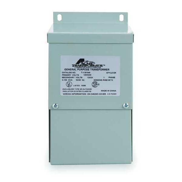 Transformer, 120/240VAC, 12/24VAC, 5kVA