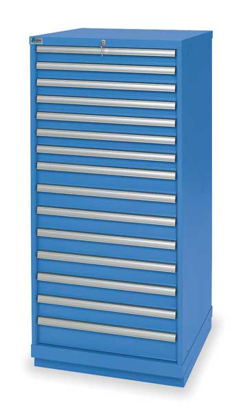 Modular Drawer Cabinet, 59-1/2 In. H