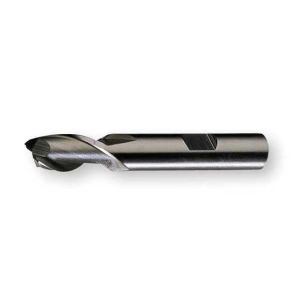 2-Flute Cobalt 8% Square Single-End CenterCut Finisher CTD HGC-2 Bright 7/16x3/8x13/16x2-11/16