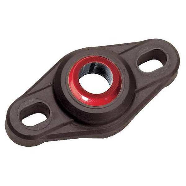Flange, 2 Bolt, Bore Dia 0.1875 In
