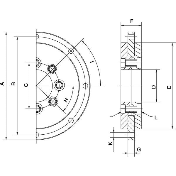 Slewing Ring Bearing, RPM 100