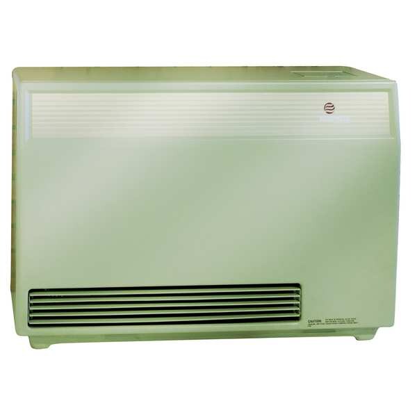 Gas Freestanding Floor Heater, Propane, Direct Vent Vent Type, Fan Forced Convection
