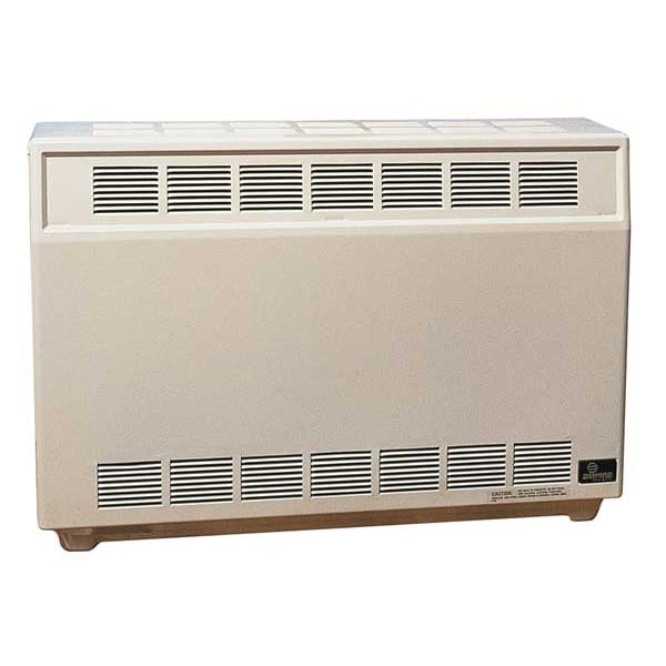 Gas Fired Room Heater, 34 In. W, LP