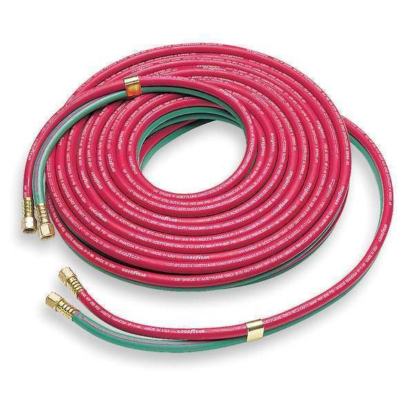 Hose, Welding, 1/4x25ft