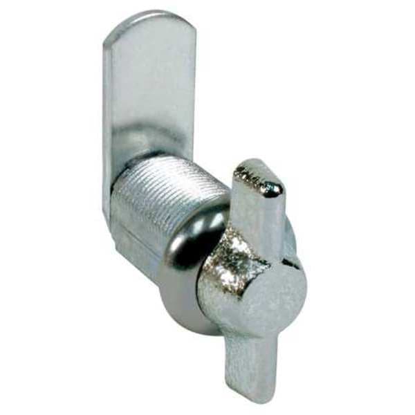 Keyless Wing-Handle Cam Locks, Straight, Offset For Material Thickness 15/64 in