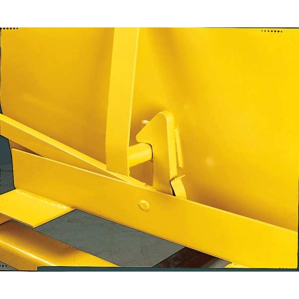Self Dumping Hopper, Medium Duty, Gray