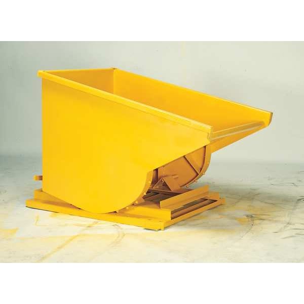 Self Dumping Hopper, Medium Duty, Gray