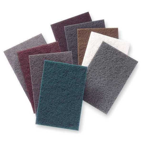 Cleaning Pad, White, 9In L, 6In W