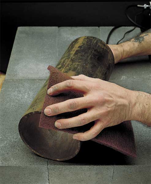 Sanding Hand Pad, Silicon Carbide, Med