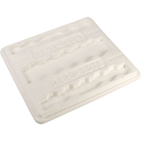 White Plastic Bulk Container Lid