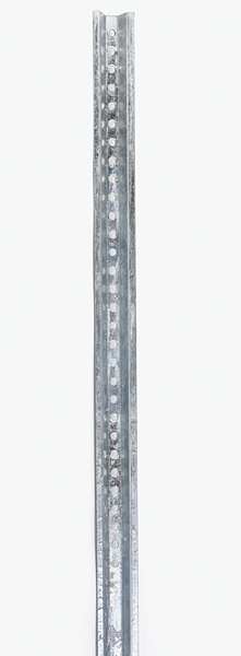 Sign Post, Silver, Steel, 7 ft L