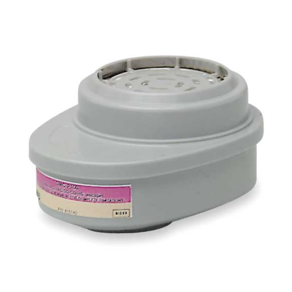 Combination Cartridge/Filter, Bayonet, OV, CL, SD, CD, HC, P100, Magenta, Yellow, 2 PK