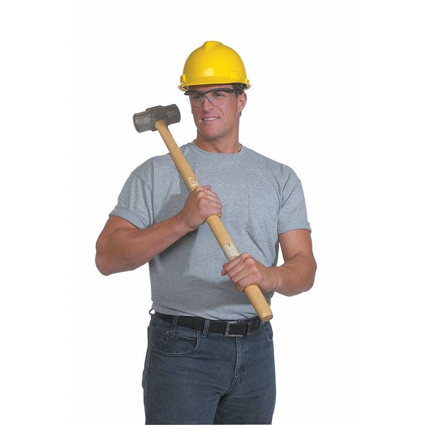 Full Brim Hard Hat, Type 1, Class E, Ratchet (4-Point), Yellow