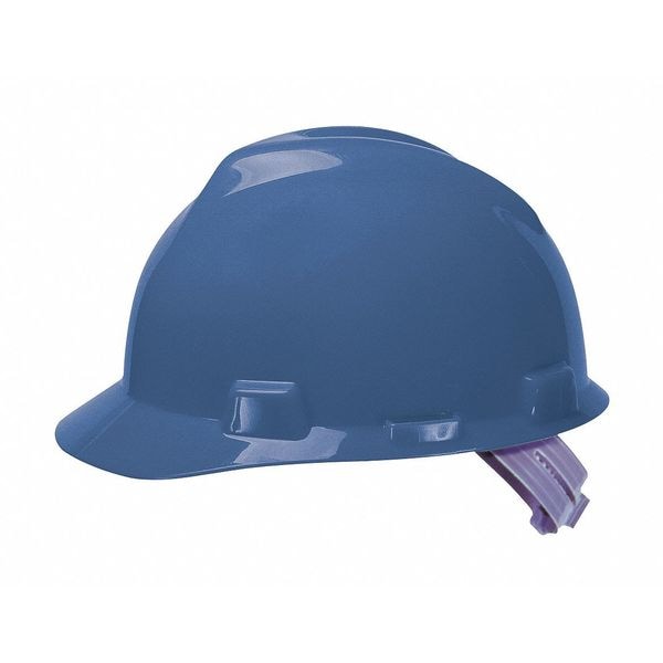Front Brim Hard Hat, Type 1, Class E, Pinlock (4-Point), Blue