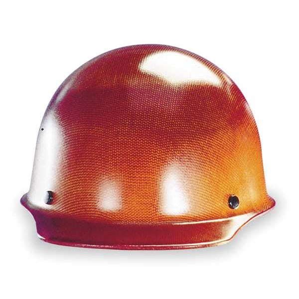 Front Brim Hard Hat, Type 1, Class G, Ratchet (4-Point), Brown