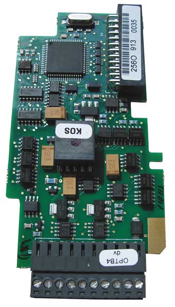Option Card, 1 Analog In, 2 Analog Out